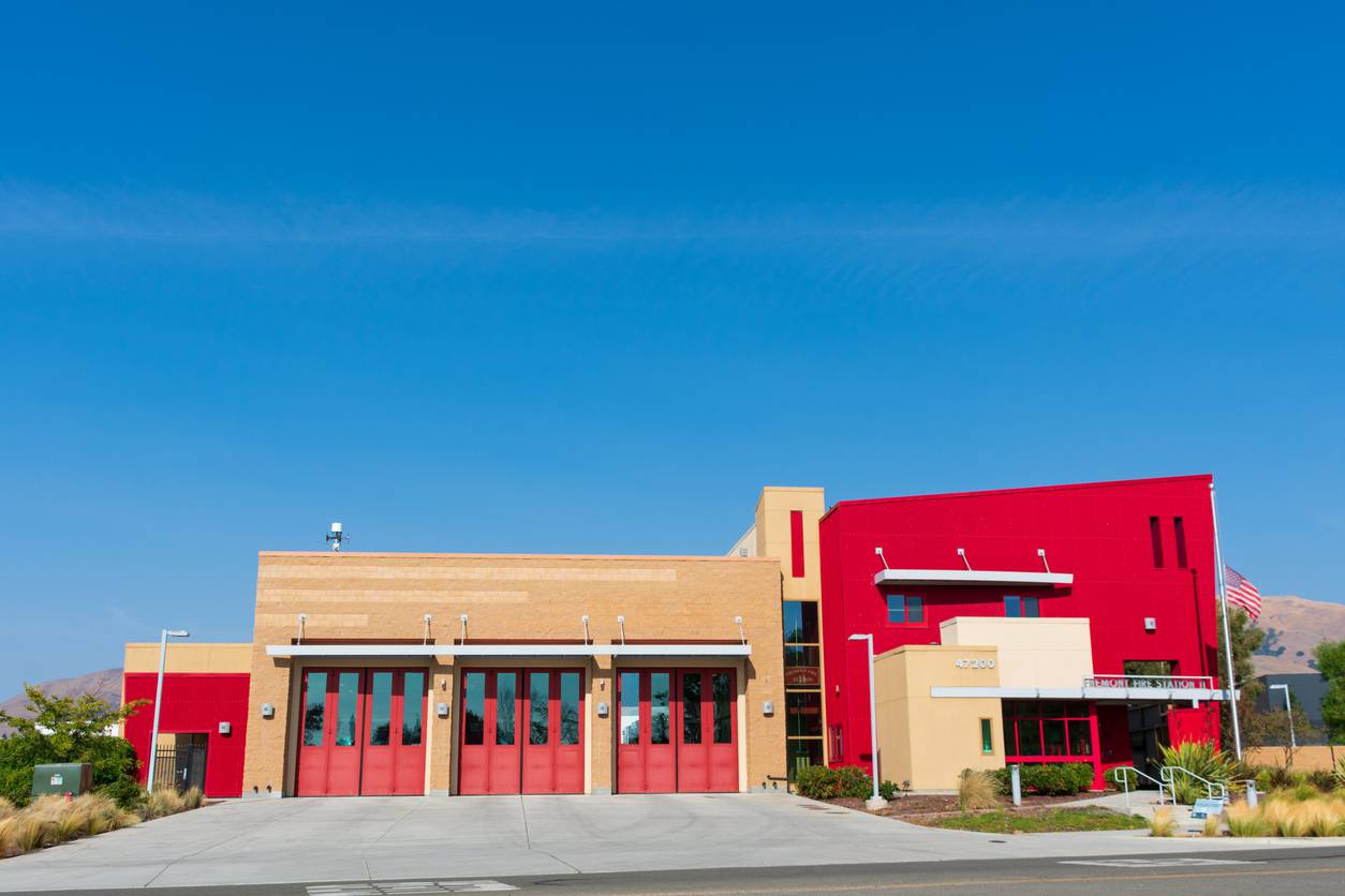 Fire Station – Commercial Plastering