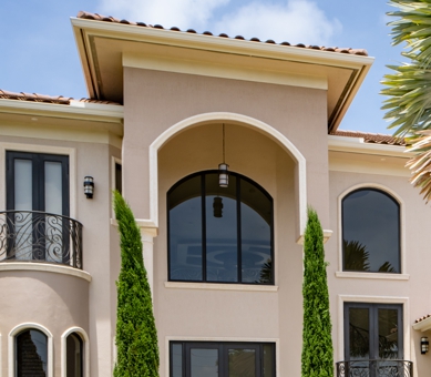 Old World Finish, Smooth Finish, Score Lines & Stucco Siding